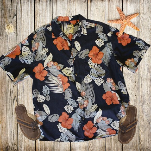 Jos. A. Bank Other - Men's Jos. A. Bank Silk Floral Button Front Shirt